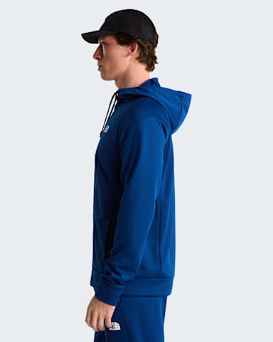 Mska bluza z kapturem i zamkiem na caej dugoci Reaxion 20 TNF Estate Blue Dark Heather ALT2