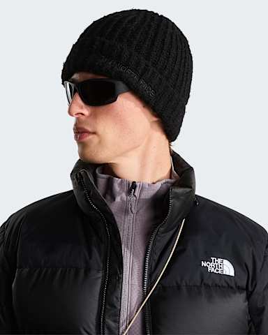 Fohair Cabinbeanie TNF TNF BlackAsphalt Grey ALT1