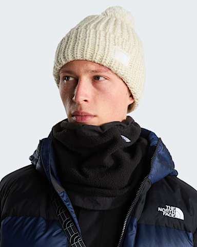 Cosy Chunky Cabin Beanie TNF Gardenia WhiteGravelKhaki StoneGardenia White ALT1