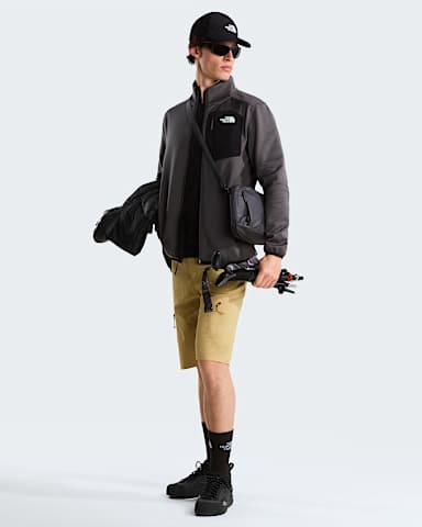 Mski polar z zamkiem na caej dugoci Crest TNF Anthracite GreyTNF Black alt1