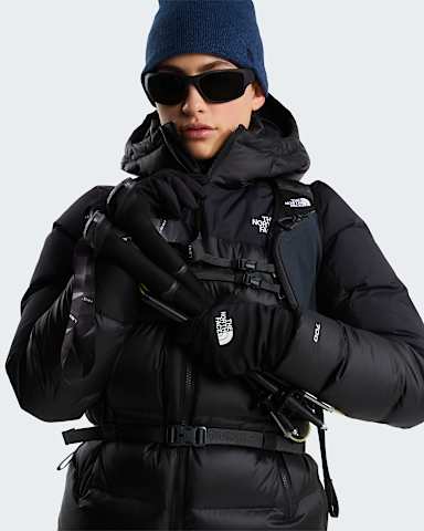 Guantes reciclados Etip TNF TNF BlackTNF White ALT1