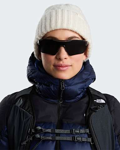 OhMega Beanie fr Damen TNF White Dune ALT1