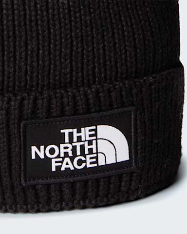 TNF Logo Box Pom Beanie TNF TNF Black ALT2