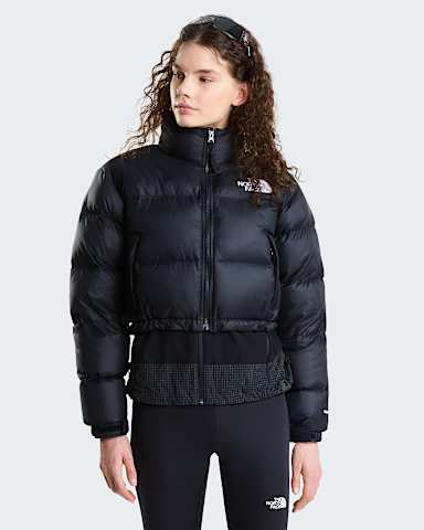 Veste courte Nuptse pour femme TNF TNF BlackTNF BlackRecycled Down HERO