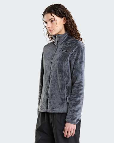 Womens Osito Fleece Jacket TNF Smoked Pearl HERO