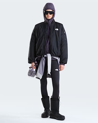 Womens Choqa Bomber Jacket TNF TNF Black ALT1