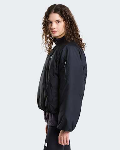 Womens Choqa Bomber Jacket TNF TNF Black ALT2