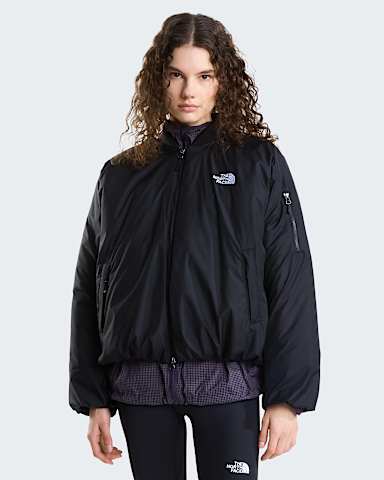 Womens Choqa Bomber Jacket TNF TNF Black HERO