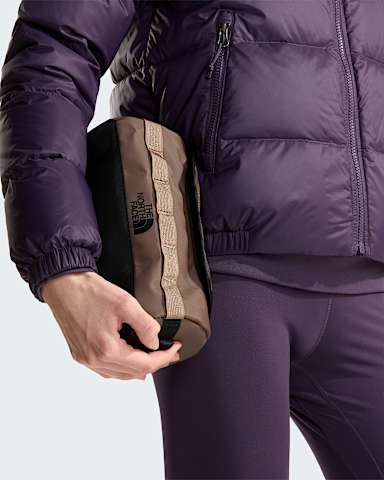 Base Camp Travel Washbag Small TNF Smokey BrownTNF BlackGarnet alt1