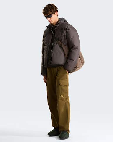 Pantoufles dhiver Nuptse pour homme TNF Bottle GreenTNF Black ALT3