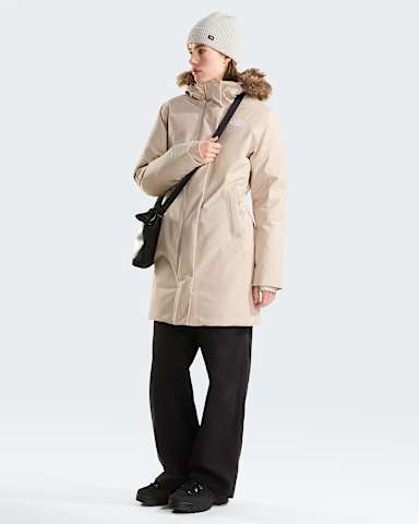 Parka Arctic pour femme TNF Timeless Taupe alt1