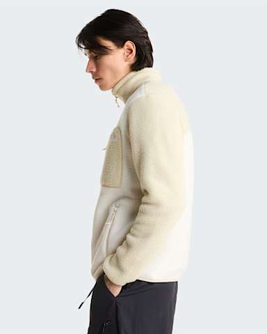 Yumiorifleecejas met volledige rits voor heren TNF White DuneDesert Stone ALT2