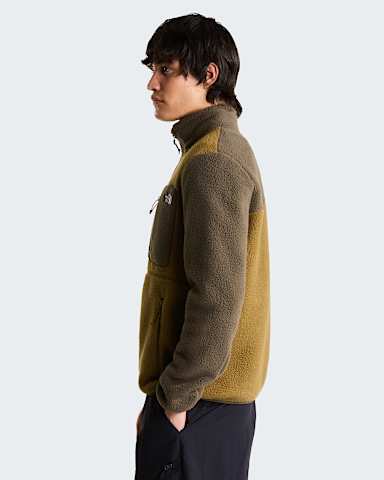 Mens Yumiori FullZip Fleece Jacket TNF Caraway SeedNew Taupe Green ALT2
