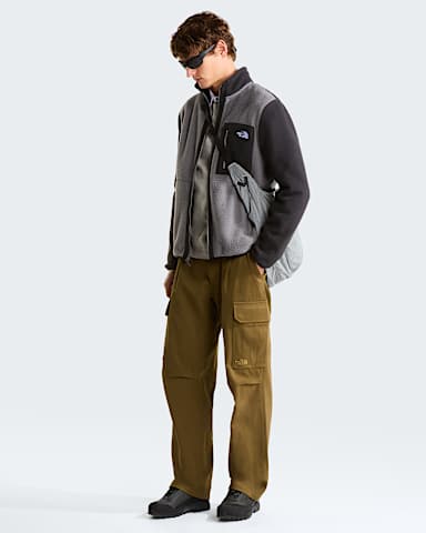Yumiori Fleecejacke mit durchgehendem RV fr Herren TNF Smoked PearlTNF Black ALT1