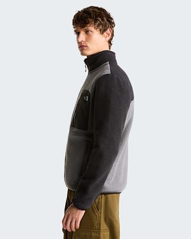 Yumiori Fleecejacke mit durchgehendem RV fr Herren TNF Smoked PearlTNF Black ALT2