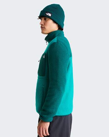 Yumiori Fleecejacke mit durchgehendem RV fr Herren TNF Restorative TealPacific Teal ALT2