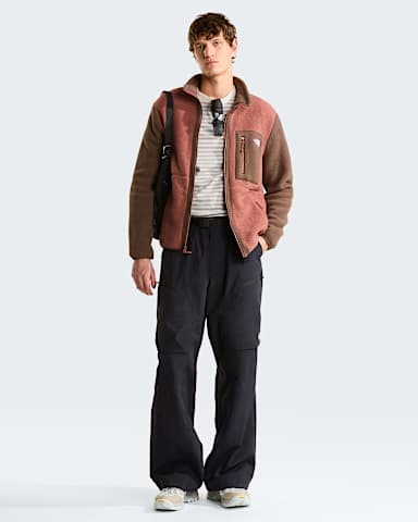 Veste en polaire zippe Yumiori pour homme TNF Copper SiltSmokey Brown ALT1
