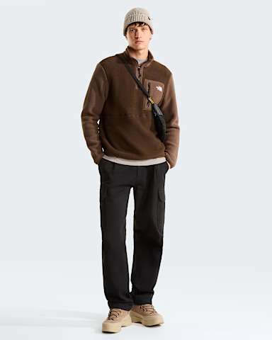Polaire  col zipp Yumiori pour homme TNF Dark ChestnutSmokey Brown alt1