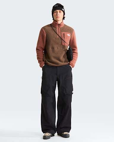 Polaire col zipp Yumiori pour homme TNF Smokey BrownCopper Silt ALT1