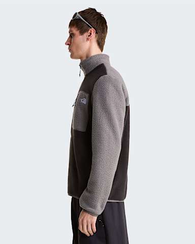 Mens Yumiori 14 Zip Fleece Jacket TNF TNF BlackSmoked Pearl ALT2