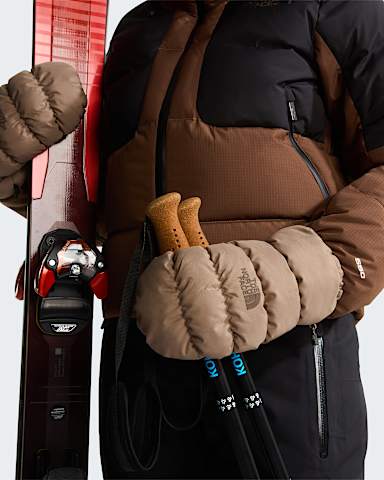 Montana Puffer Fustlinge TNF Garnet alt1