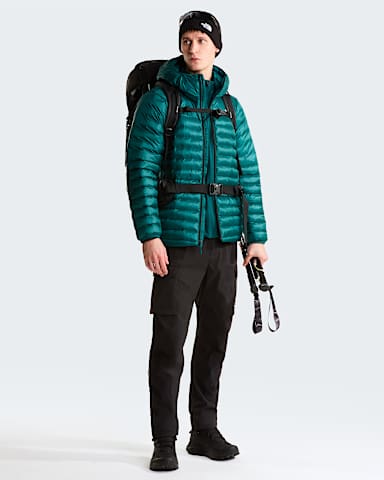 Terra Peak Kapuzenjacke fr Herren TNF Pacific TealRestorative Teal ALT1