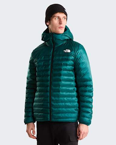 Terra Peak Kapuzenjacke fr Herren TNF Pacific TealRestorative Teal HERO