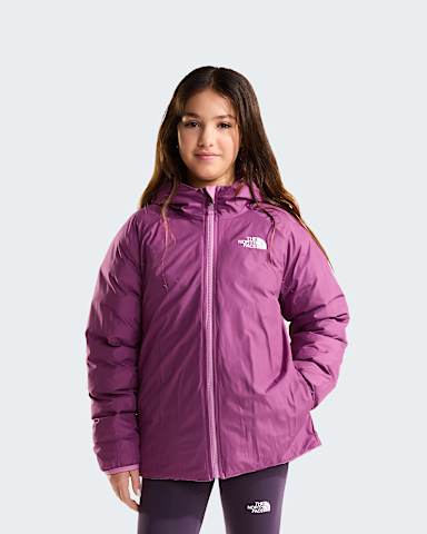 Girls Reversible Perrito Jacket TNF Hushed Lavender ALT1
