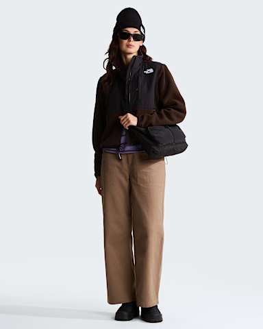 Giacca Retro Denali da donna TNF Dark ChestnutTNF Black alt1