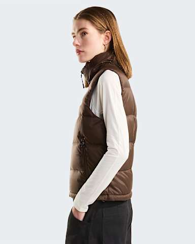 Womens Hydrenalite ALine Down Gilet TNF Dark Chestnut alt2