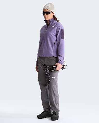 Chaqueta Tek Approach para mujer TNF Grounded PlumEndless Dusk ALT1