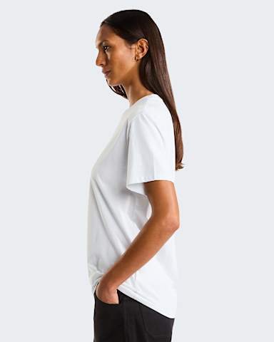 Womens Evolution Half Dome Relaxed TShirt TNF Pearl Stone alt2