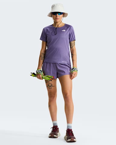 Womens Sunriser TShirt TNF Grounded Plum ALT1