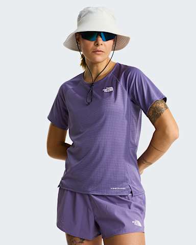 Womens Sunriser TShirt TNF Grounded Plum HERO