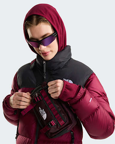 Sac banane Base Camp TNF Deep BurgundyTNF BlackBurgundy Crush ALT1