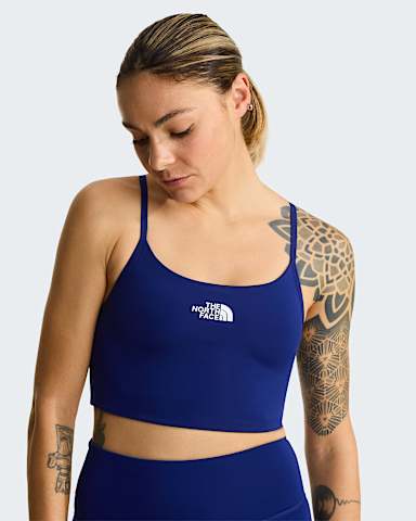 Womens Flex Bra TNF Bold Blue ALT1