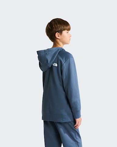 Giacca in pile con cappuccio TNF Performance da ragazzi TNF Granite Grey ALT3