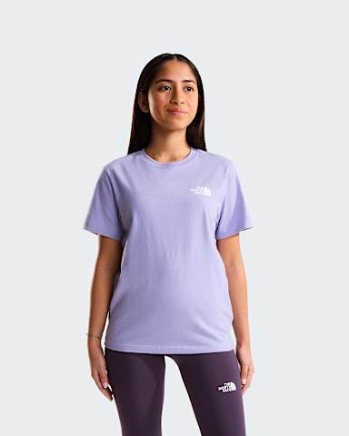 Teens Evolution Box NSE TShirt TNF Pale Plum ALT1