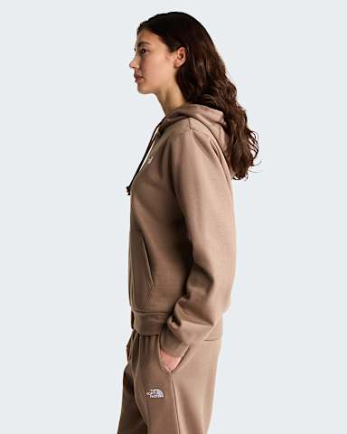 Damen Evolution Simple Dome Regular Hoodie TNF Garnet alt2