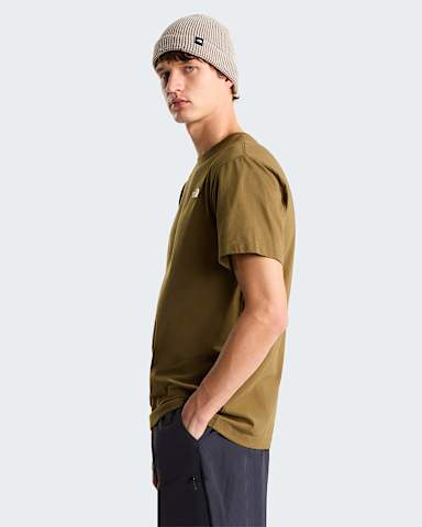 Mens Evolution Simple Dome Regular TShirt TNF Caraway Seed ALT2