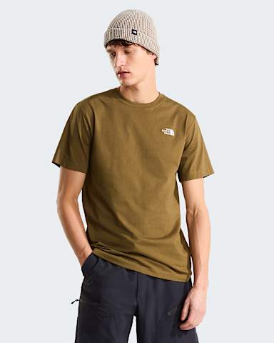 Mens Evolution Simple Dome Regular TShirt TNF Caraway Seed HERO