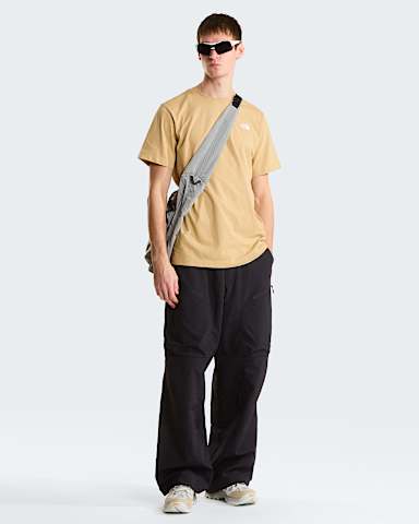 Mens Evolution Simple Dome Regular TShirt TNF Khaki Stone ALT1