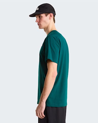 Camiseta recta Simple Dome Evolution para hombre TNF Pacific Teal ALT2