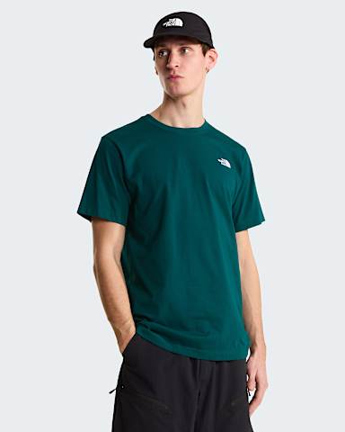 Camiseta recta Simple Dome Evolution para hombre TNF Pacific Teal HERO