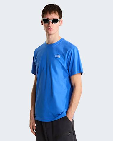 Mens Evolution Simple Dome Regular TShirt TNF Active Blue HERO
