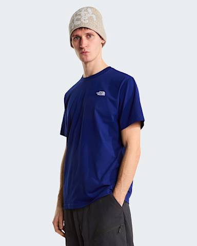 Mens Evolution Simple Dome Regular TShirt TNF Bold Blue HERO
