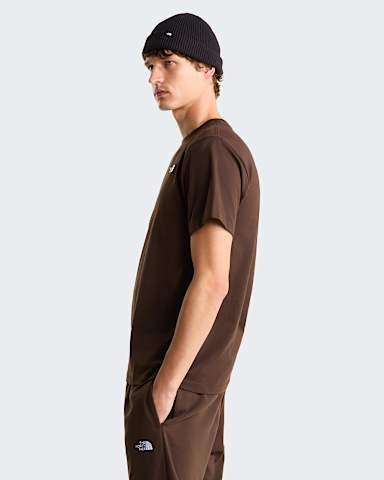 Mens Evolution Simple Dome Regular TShirt TNF Dark Chestnut ALT2