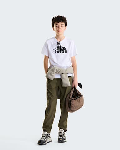 Evolution Half Dome Tshirt Junior TNF TNF White ALT1