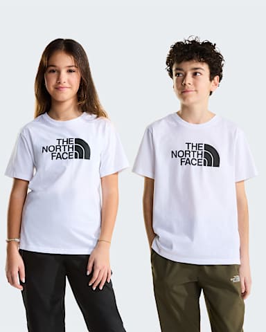 Evolution Half Dome Tshirt Junior TNF TNF White HERO