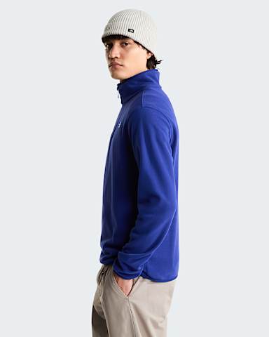 Mens Glacier 14 Zip Fleece TNF Bold Blue alt2